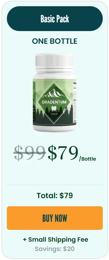 Oradentum 1 bottle